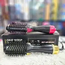 The Original 4-IN-1 One Step 1200W Hot Air Styler Hair Straightener, Hair Dryer & Volumizer Brush