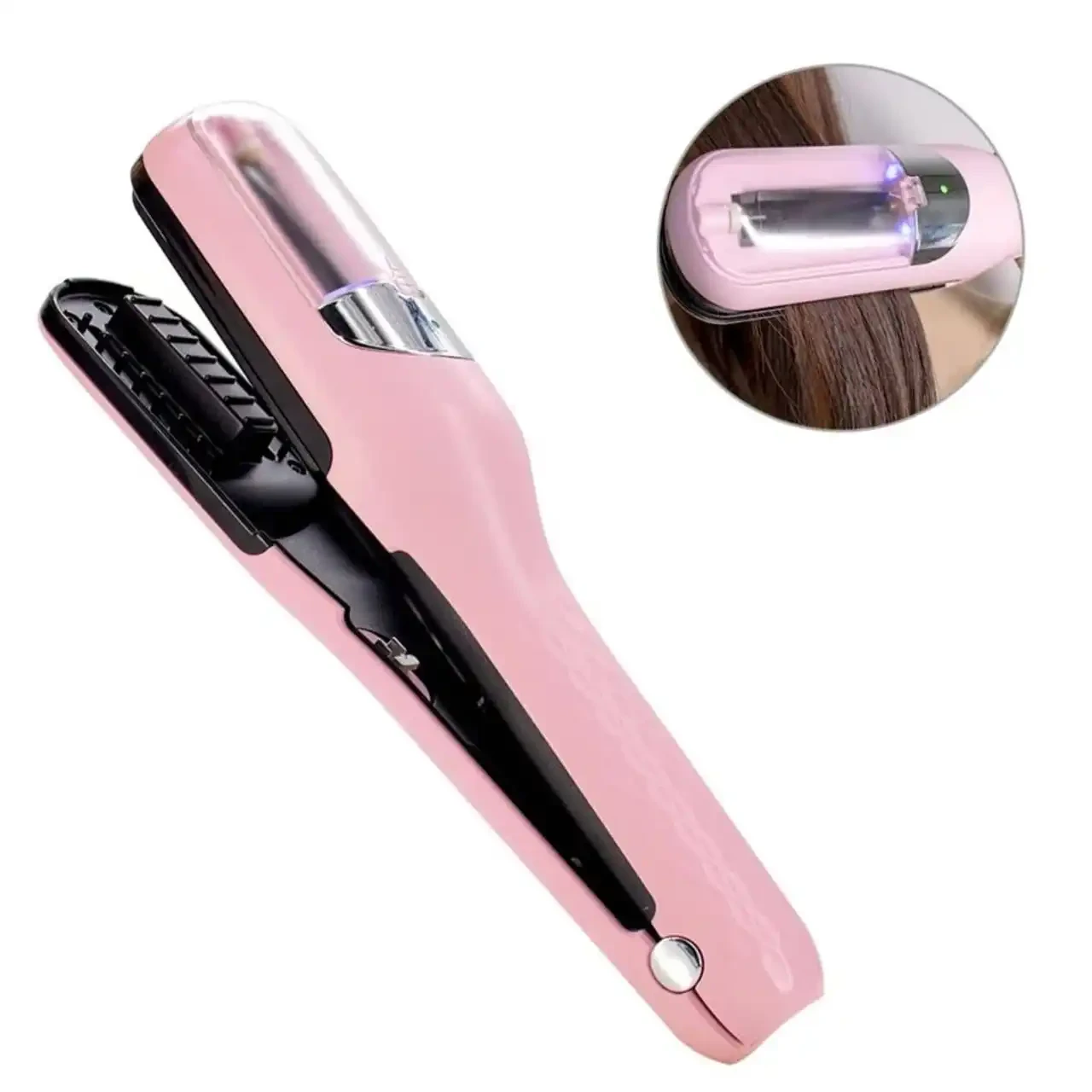 Hair Split Ends Trimmer Remover Damaged Hair Repair Hair Care Treatment Rechargeable Cordless Hair Cutting Convenient Storage US Plug